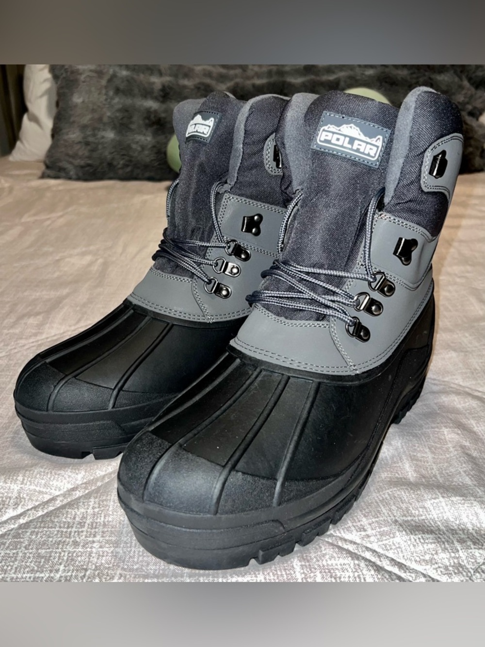 Mens Snow Boots | Outdoors Waterproof Hiking & Walking | Size 13, EU 47